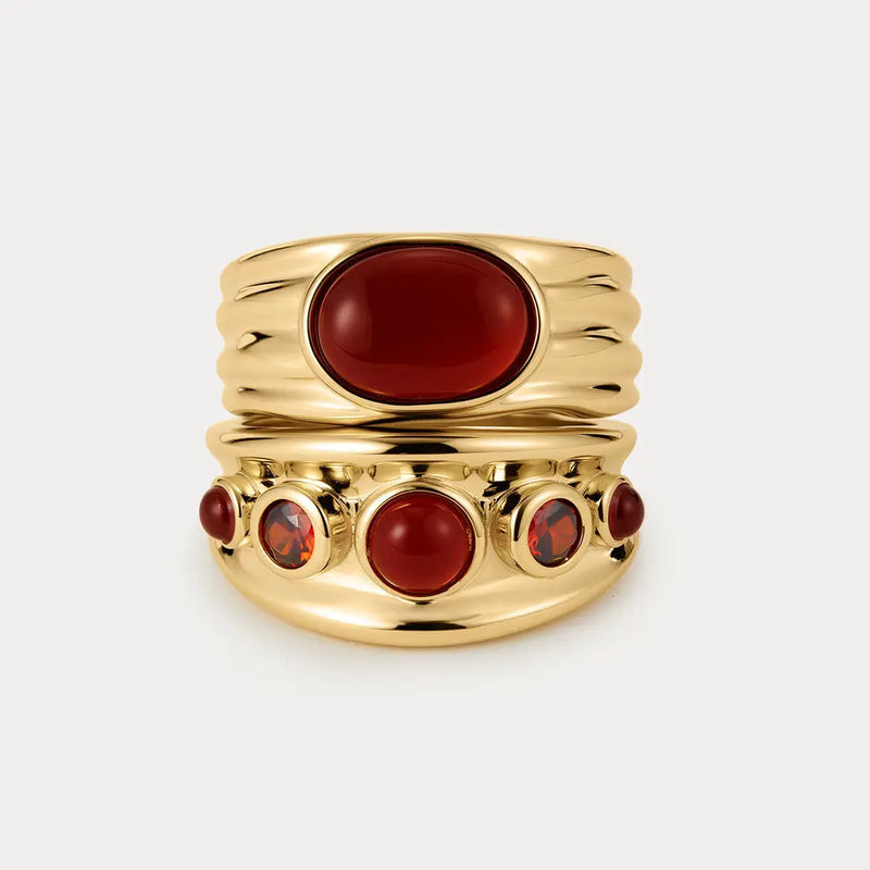 Luv AJ The Valencia Ring Set