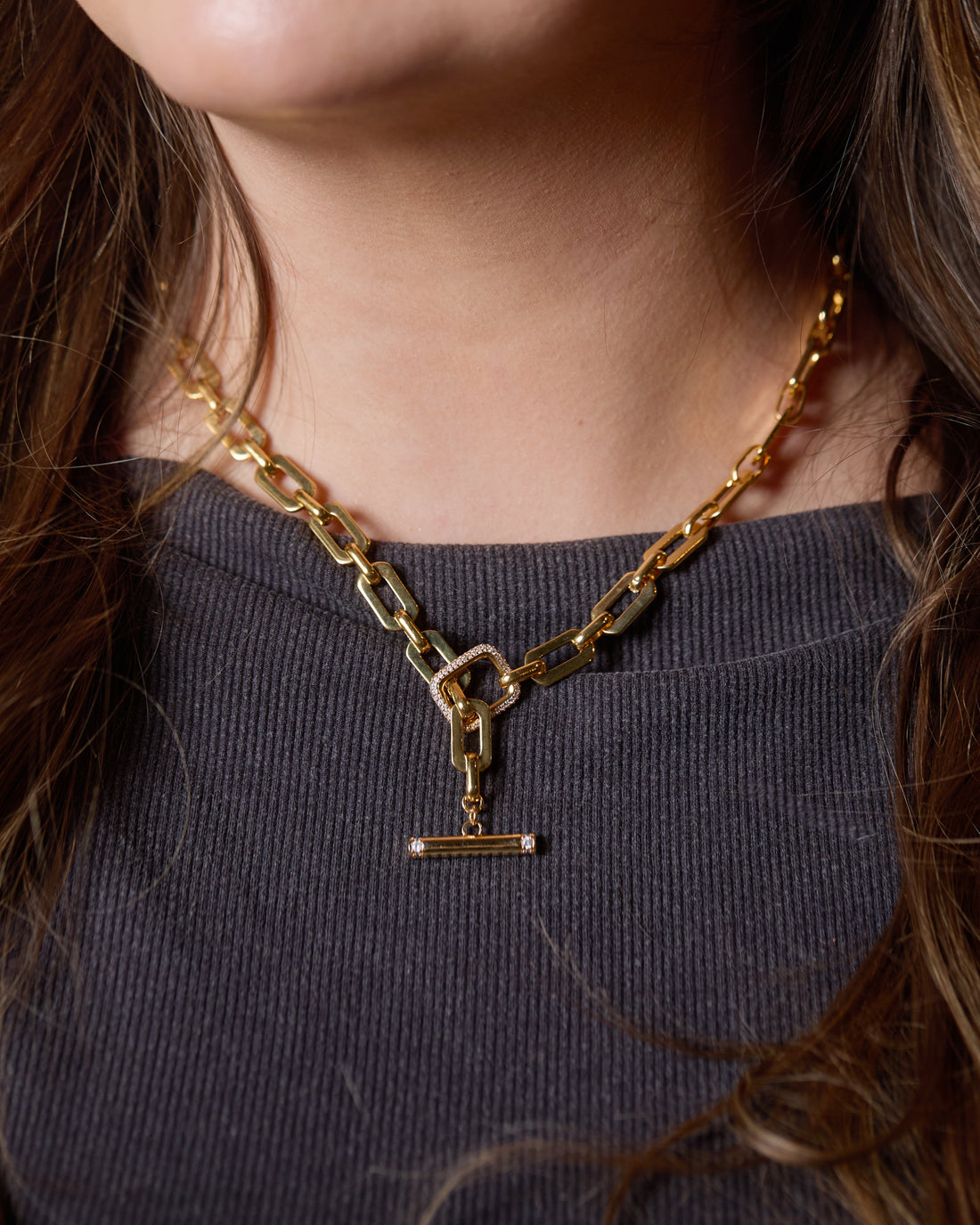 Theia Jewelry Ava Link Necklace