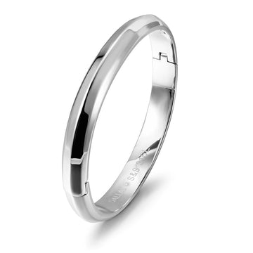 Silver Simple Bangle