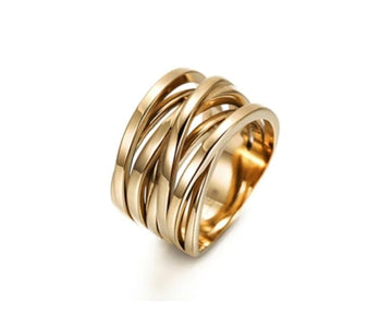 Gold Circle Ring